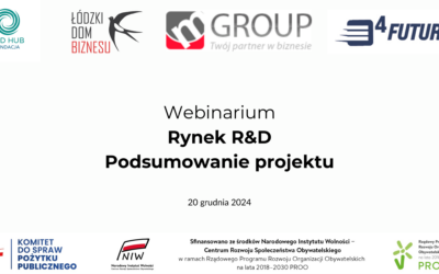 Webinarium: Prezentacja koncepcji Platformy Wymiany Usług Innowacyjnych i Rozwojowych