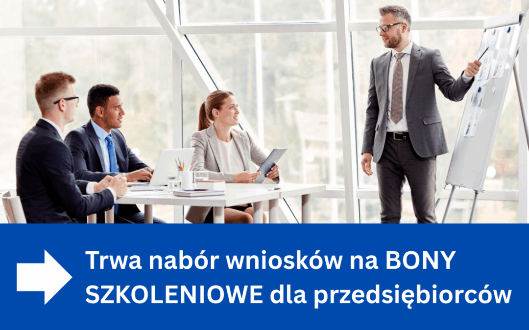 Trwa nabór wniosków na bony szkoleniowe dla przedsiębiorców