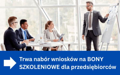 Trwa nabór wniosków na bony szkoleniowe dla przedsiębiorców