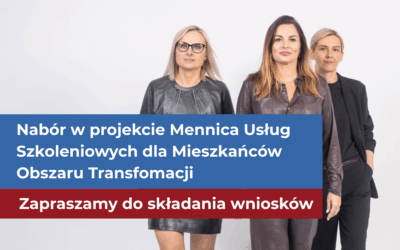 Nabór wniosków na bony szkoleniowe dla mieszkańców Obszaru Transformacji województwa łódzkiego.