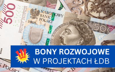 Zdobądź bony szkoleniowe w projektach ŁDB