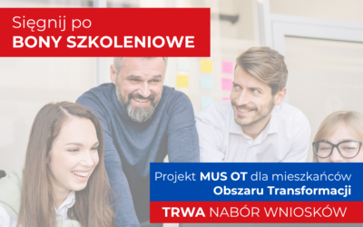 Ruszył nabór wniosków na bony szkoleniowe w projekcie MUS OT