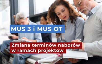 Zmiana terminów naborów w ramach projektów skierowanych do osób fizycznych